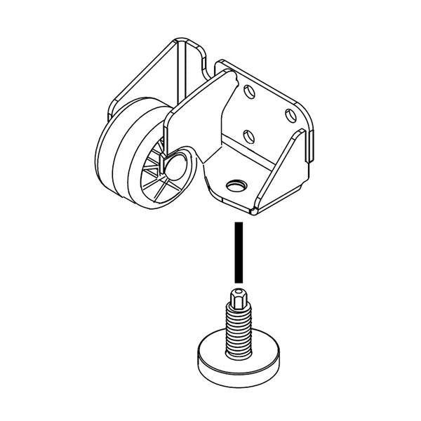 WHIRLPOOL W11084046 REFRIGERATOR BRACKET ASSEMBLY (GENUINE OEM PART) - Parts Solution Group