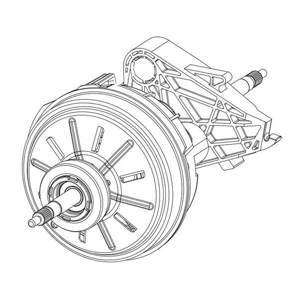 WHIRLPOOL W11088562 DRYER MOTOR ASSEMBLY (GENUINE OEM PART) - Parts Solution Group