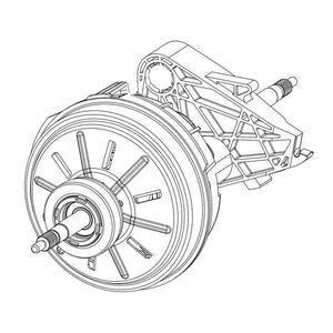 WHIRLPOOL W11088562 DRYER MOTOR ASSEMBLY (GENUINE OEM PART)