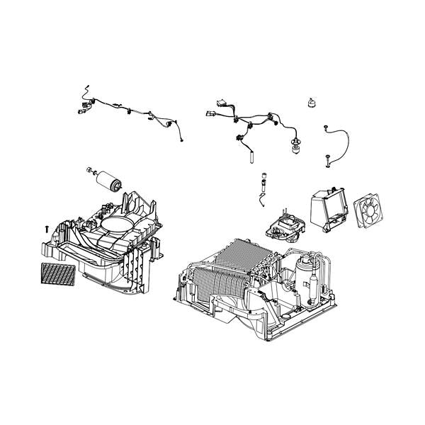 WHIRLPOOL W11095574 DRYER HEAT EXCHANGER AND BASE ASSEMBLY (GENUINE OEM PART)