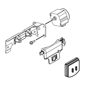 WHIRLPOOL W11098702 DOOR-ICE (GENUINE OEM PART)