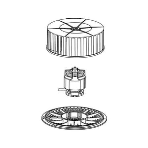 WHIRLPOOL W11100651 BLOWER FAN (GENUINE OEM PART)