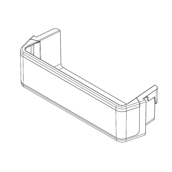 WHIRLPOOL W11106750 REFRIGERATOR DOOR BIN LOWER (GENUINE OEM PART) - Parts Solution Group