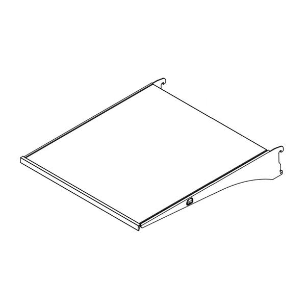 WHIRLPOOL W11107912 REFRIGERATOR GLASS SHELF (GENUINE OEM PART) - Parts Solution Group