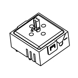 WHIRLPOOL W11129442 RANGE TRIPLE SURFACE ELEMENT CONTROL SWITCH (GENUINE OEM PART)