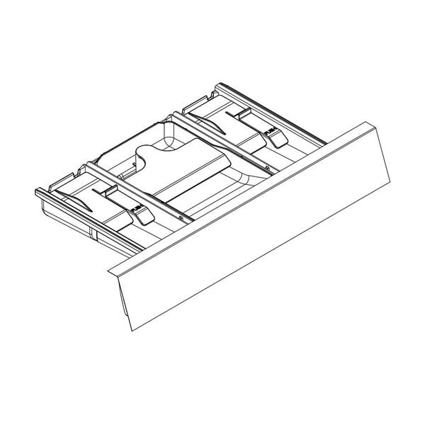 WHIRLPOOL W11129928 WASHER DISPENSER DRAWER (GENUINE OEM PART) - Parts Solution Group