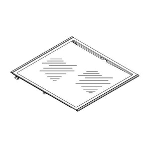 WHIRLPOOL W11130214 REFRIGERATOR GLASS SHELF (GENUINE OEM PART)