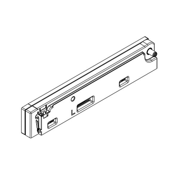 WHIRLPOOL W11131390 REFRIGERATOR FREEZER DRAWER SLIDE RAIL ADAPTER LEFT (GENUINE OEM PART) - Parts Solution Group