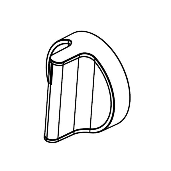 WHIRLPOOL W11158169 RANGE SURFACE ELEMENT KNOB (BLACK) (GENUINE OEM PART) - Parts Solution Group