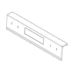 WHIRLPOOL W11158186 RANGE CONTROL PANEL (BLACK STAINLESS) (GENUINE OEM PART)