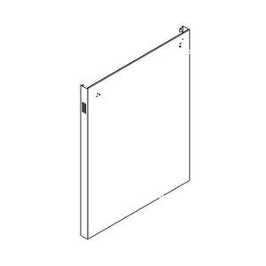 WHIRLPOOL W11165143 DISHWASHER DOOR OUTER PANEL ASSEMBLY (STAINLESS) (GENUINE OEM PART)