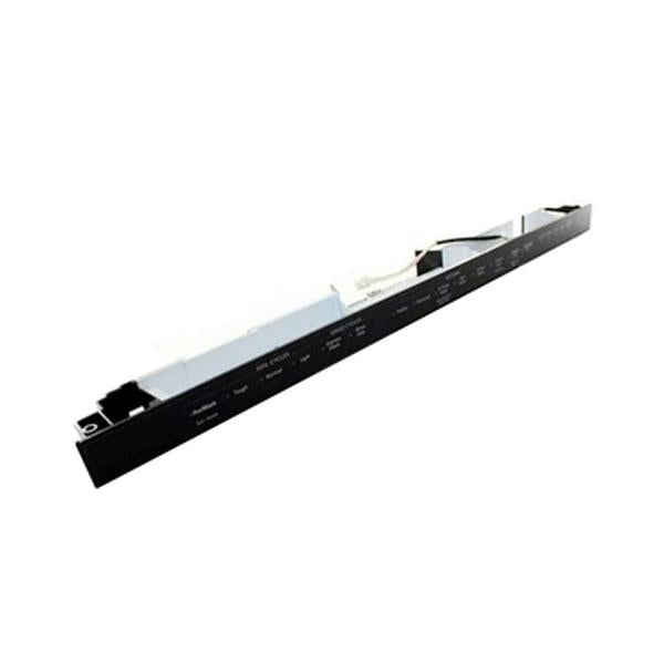 WHIRLPOOL W11171223 DISHWASHER CONTROL PANEL ASSEMBLY (BLACK) (GENUINE OEM PART) - Parts Solution Group