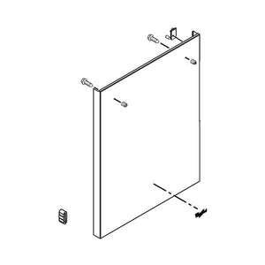 WHIRLPOOL W11174872 DISHWASHER DOOR OUTER PANEL ASSEMBLY (STAINLESS) (GENUINE OEM PART)