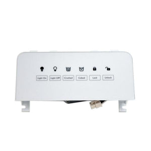 WHIRLPOOL W11174877 REFRIGERATOR DISPENSER USER INTERFACE CONTROL (WHITE) (GENUINE OEM PART)