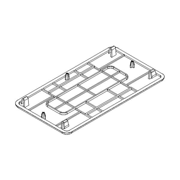 WHIRLPOOL W11193296 MICROWAVE WAVEGUIDE COVER (GENUINE OEM PART)