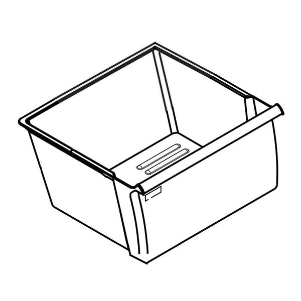 WHIRLPOOL W11203926 REFRIGERATOR CRISPER DRAWER (GENUINE OEM PART) - Parts Solution Group