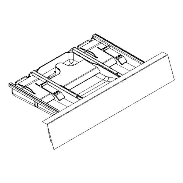 WHIRLPOOL W11209429 WASHER DISPENSER DRAWER ASSEMBLY (GENUINE OEM PART) - Parts Solution Group