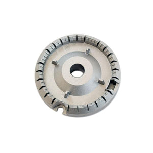 WHIRLPOOL W11211506 RANGE SURFACE BURNER HEAD LEFT FRONT (GENUINE OEM PART)