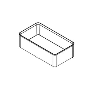 WHIRLPOOL W11213874 REFRIGERATOR HALF-GALLON DOOR BIN (GENUINE OEM PART)