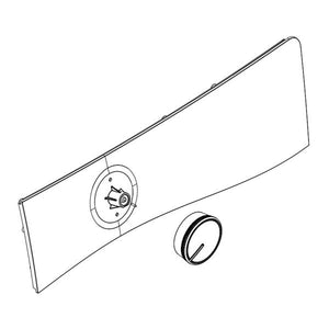 WHIRLPOOL W11213905 WASHER USER INTERFACE ASSEMBLY (GENUINE OEM PART)