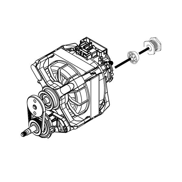 WHIRLPOOL W11215537 MOTOR-DRVE (GENUINE OEM PART)