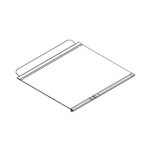 WHIRLPOOL W11221931 REFRIGERATOR DELI DRAWER COVER GLASS INSERT (GENUINE OEM PART)