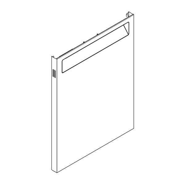 WHIRLPOOL W11231156 DISHWASHER DOOR OUTER PANEL (GENUINE OEM PART) - Parts Solution Group