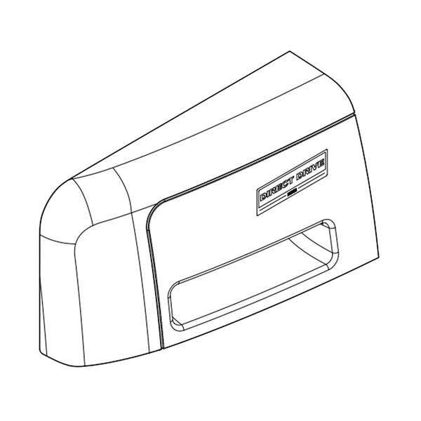 WHIRLPOOL W11233991 WASHER DISPENSER DRAWER HANDLE (WHITE) (GENUINE OEM PART) - Parts Solution Group