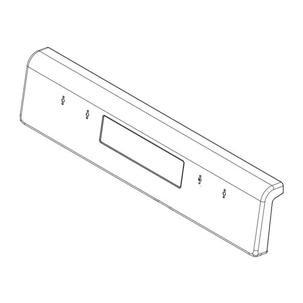 WHIRLPOOL W11242068 RANGE CONTROL PANEL (BLACK) (GENUINE OEM PART) - Parts Solution Group