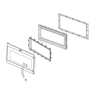 WHIRLPOOL W11247223 DOOR/MW (GENUINE OEM PART)