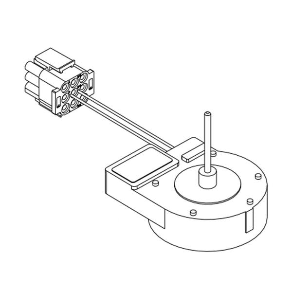 WHIRLPOOL W11249952 REFRIGERATOR EVAPORATOR FAN MOTOR (GENUINE OEM PART) - Parts Solution Group