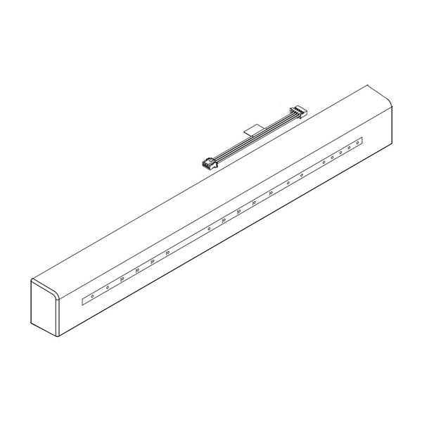 WHIRLPOOL W11255655 DISHWASHER CONTROL PANEL ASSEMBLY (WHITE) (GENUINE OEM PART) - Parts Solution Group