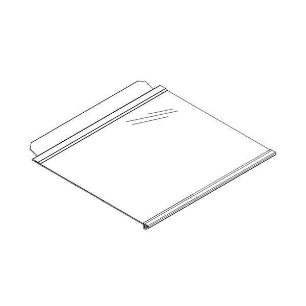 WHIRLPOOL W11263198 REFRIGERATOR CRISPER DRAWER COVER INSERT (GENUINE OEM PART)