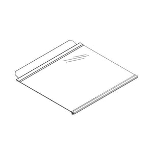 WHIRLPOOL W11263198 REFRIGERATOR CRISPER DRAWER COVER INSERT (GENUINE OEM PART)