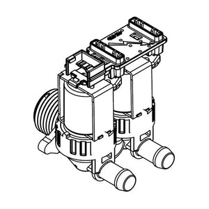 WHIRLPOOL W11316256 WASHER DUAL WATER INLET VALVE (GENUINE OEM PART)