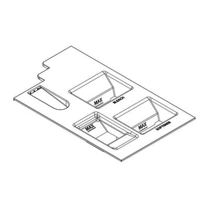 WHIRLPOOL W11316373 DISPENSER (GENUINE OEM PART)