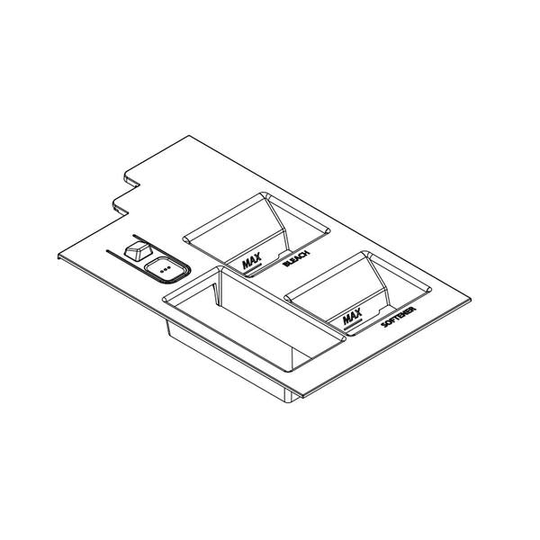 WHIRLPOOL W11316601 DISPENSER (GENUINE OEM PART) - Parts Solution Group