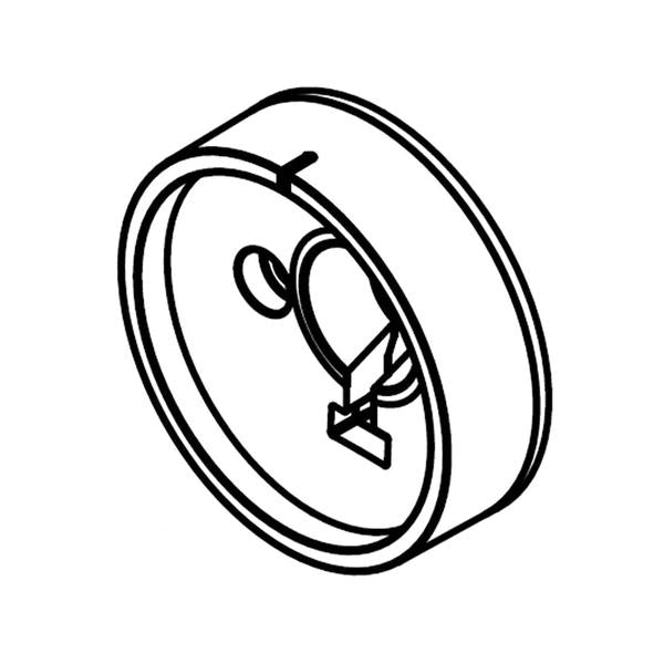 WHIRLPOOL W11317499 BEZEL-KNOB (GENUINE OEM PART) - Parts Solution Group