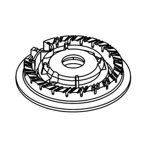 WHIRLPOOL W11319683 BURNR-HEAD (GENUINE OEM PART)