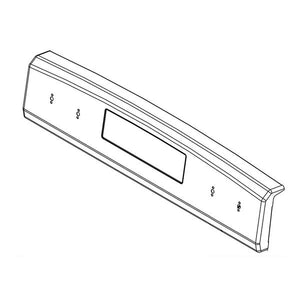 WHIRLPOOL W11323155 RANGE CONTROL PANEL (WHITE) (GENUINE OEM PART)