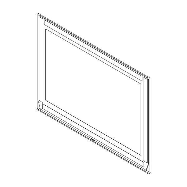 WHIRLPOOL W11325529 WALL OVEN DOOR INNER GLASS SUPPORT (GENUINE OEM PART) - Parts Solution Group