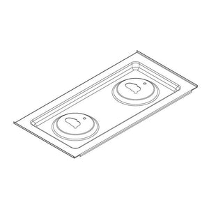 WHIRLPOOL W11344755 COOKTOP (GENUINE OEM PART)