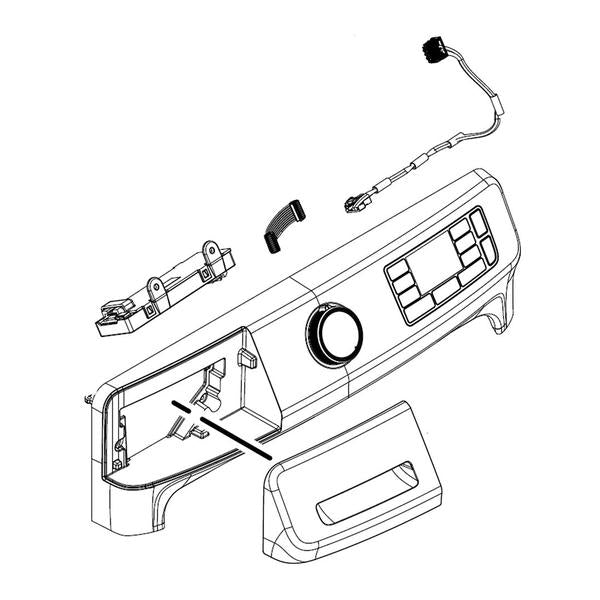 WHIRLPOOL W11351738 CONSOLE (GENUINE OEM PART) - Parts Solution Group