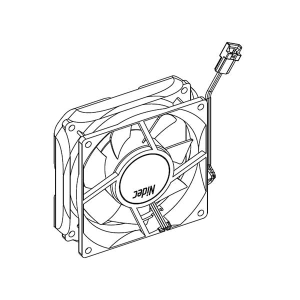 WHIRLPOOL W11360536 FAN MOTOR AS (GENUINE OEM PART)