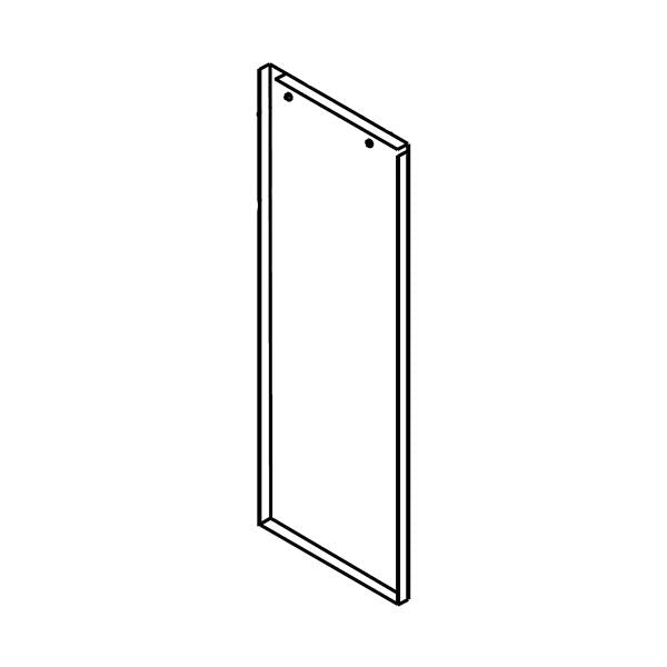 WHIRLPOOL W11367891 ICE MAKER DOOR SKIN (STAINLESS) (GENUINE OEM PART)