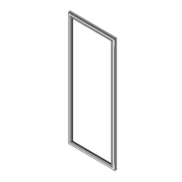 WHIRLPOOL W11378944 REFRIGERATOR DOOR GASKET RIGHT (BLACK) (GENUINE OEM PART) - Parts Solution Group