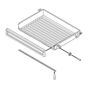 WHIRLPOOL W11387048 REFRIGERATOR FREEZER TRAY ASSEMBLY MIDDLE (GENUINE OEM PART)