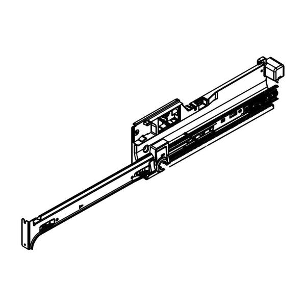 WHIRLPOOL W11397195 REFRIGERATOR DRAWER SLIDE RAIL ASSEMBLY LEFT (GENUINE OEM PART) - Parts Solution Group