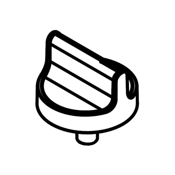 WHIRLPOOL W11409283 RANGE SURFACE BURNER KNOB (STAINLESS) (GENUINE OEM PART) - Parts Solution Group