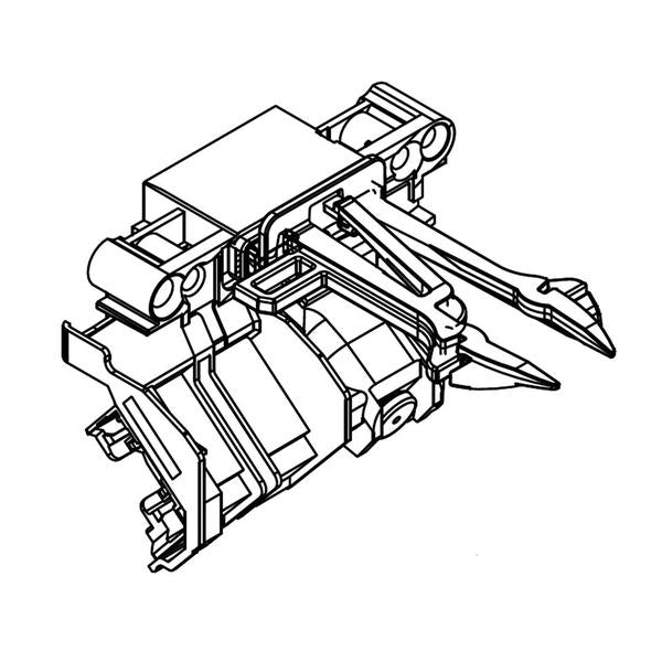 WHIRLPOOL W11412299 DISHWASHER DOOR LATCH ASSEMBLY (GENUINE OEM PART) - Parts Solution Group